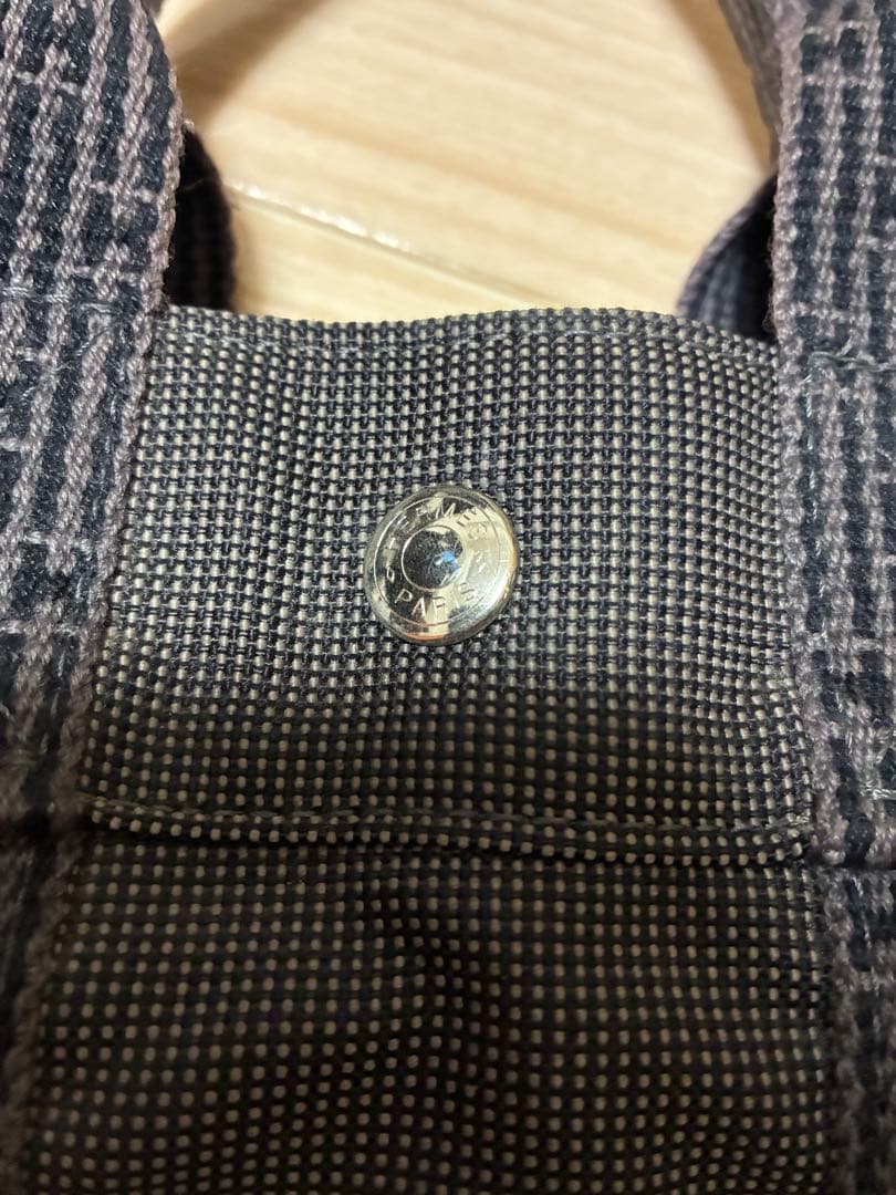 エルメス エールライン　ブラック　ブラウン　PM ハンドバッグ　2点セット