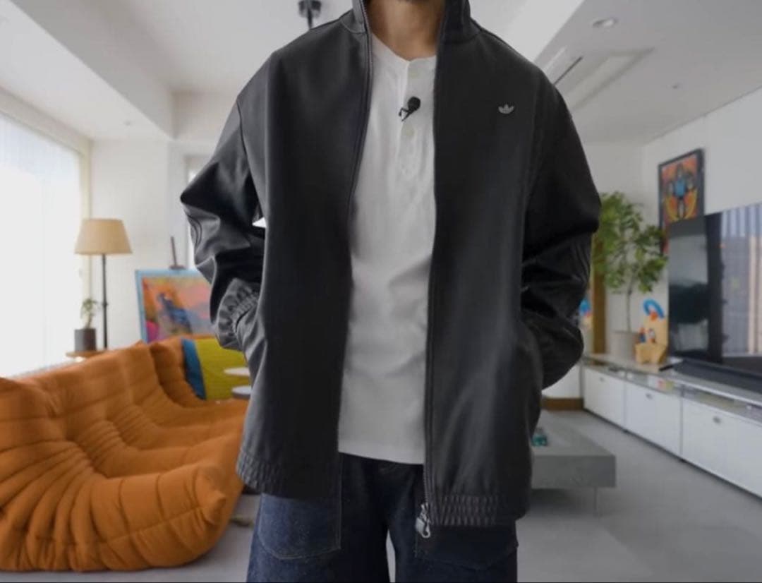 プレザー ファイヤーバード オーバーサイズ トラックトップ アディダス　XL