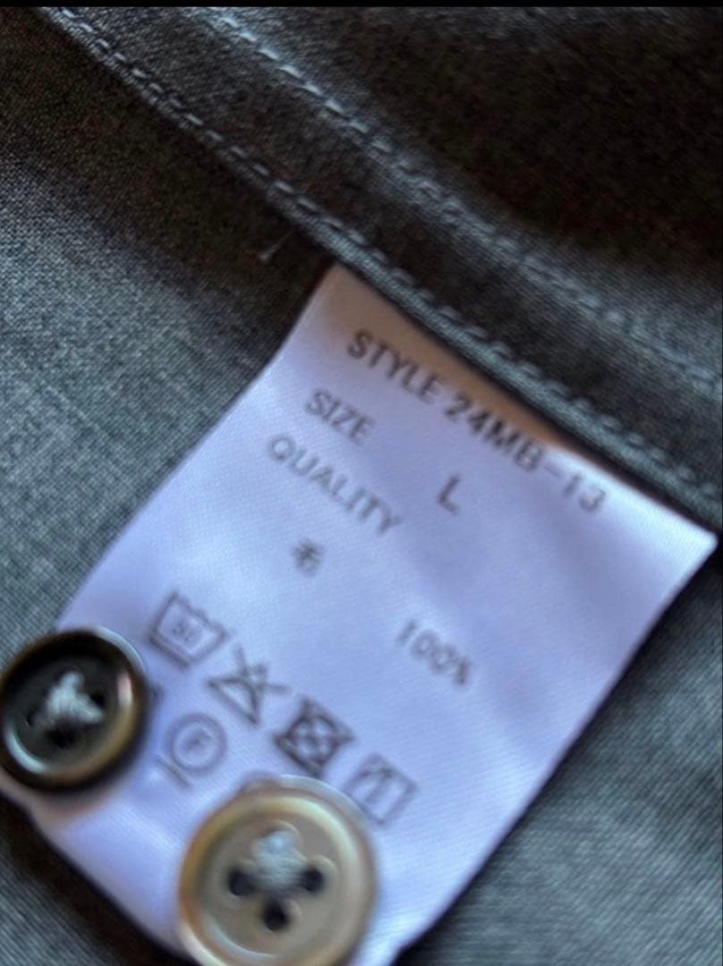 【L】MB Super140’sULTRAFINEWOOLパーマネントシャツ