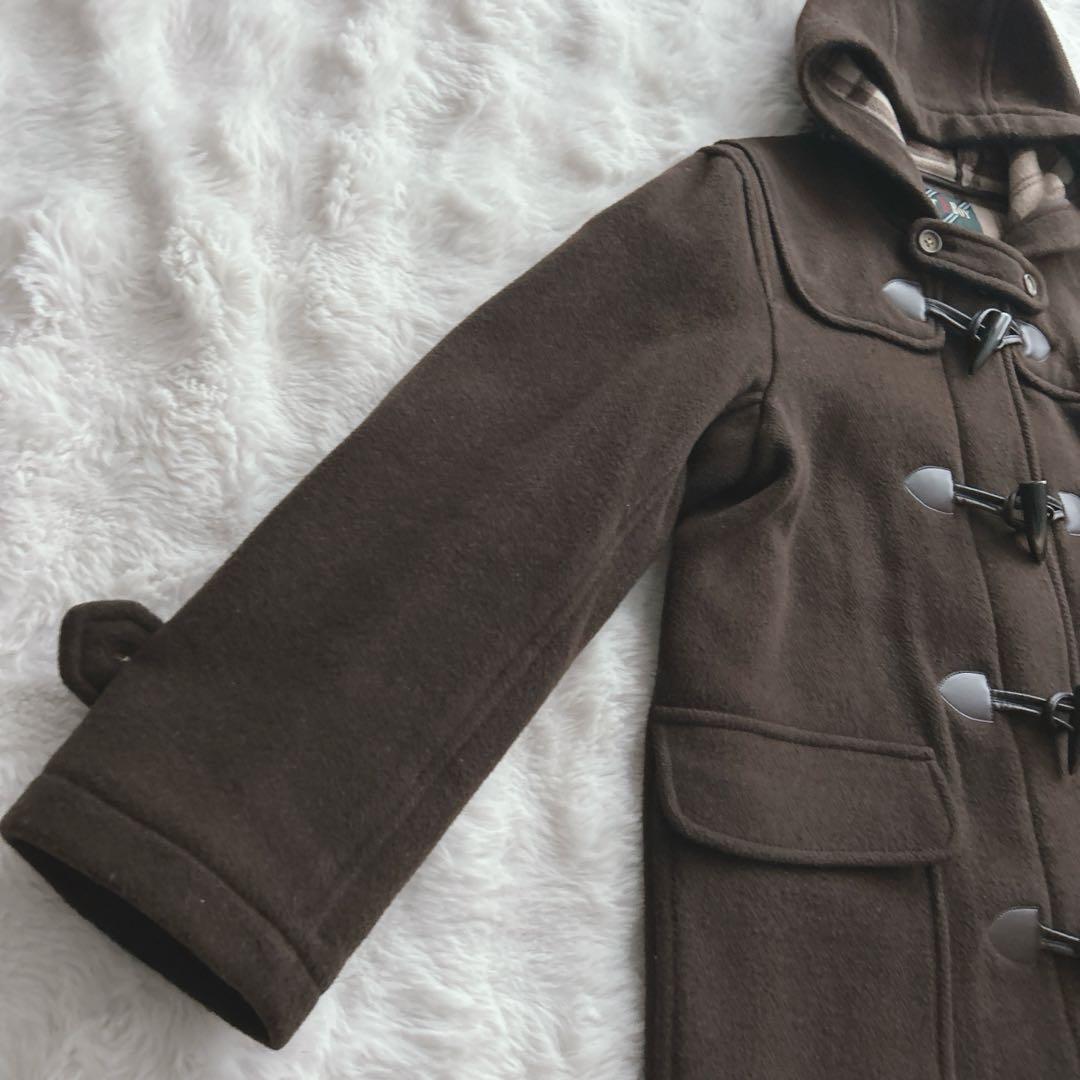 イーストボーイ★定番　ダッフルコート　ブラウン　ココア　９号　学生　通学