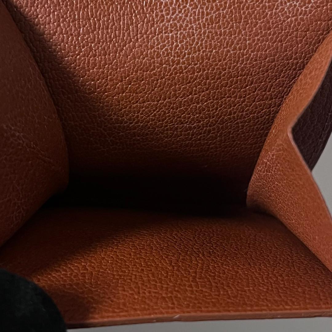 カミーユ・フォルネ アリゲーター ミニ ケース 箱付き ブラウン