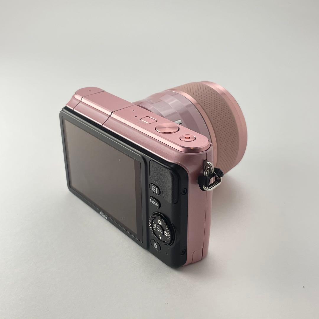 【ショット数1000・返品保証】Nikon1 S1 ピンク 標準レンズキット