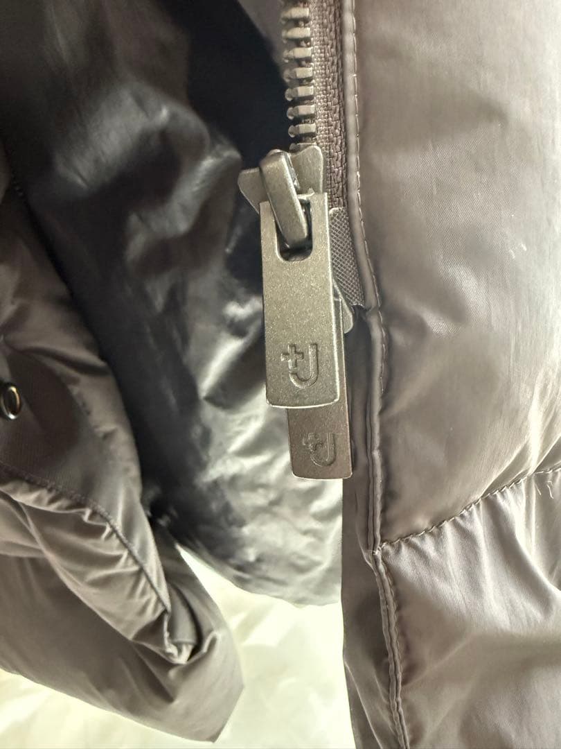 ユニクロ +J ジルサンダー ダウンコート サイズS グレー