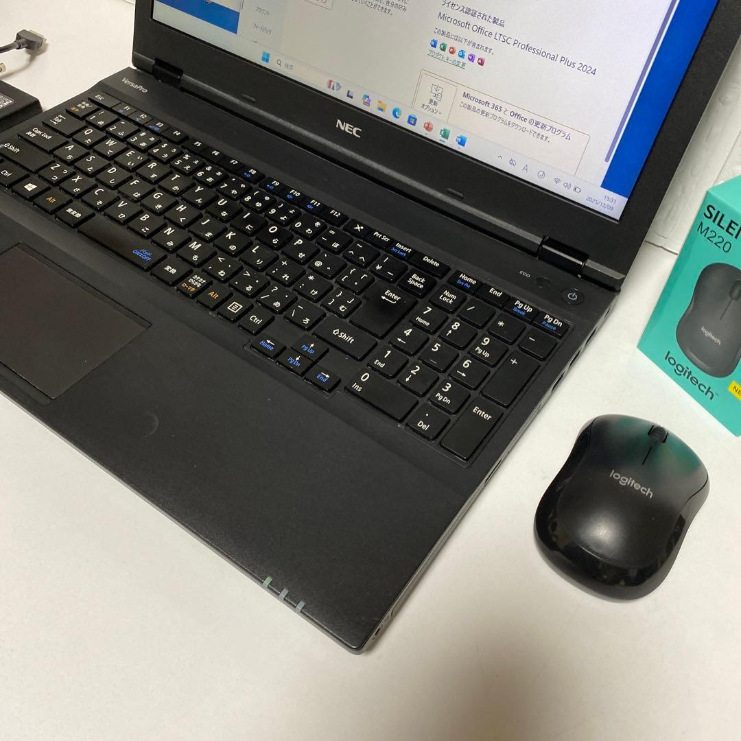 Windows11 オフィス付き　SSDメモリ8GB NEC Versapro