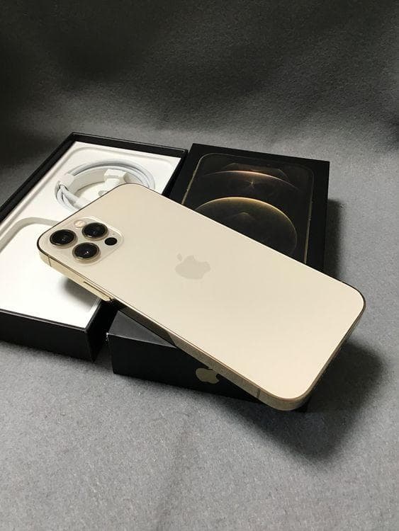 超美品　国内版　SIMフリー　iPhone12 Pro 128GB ゴールド色