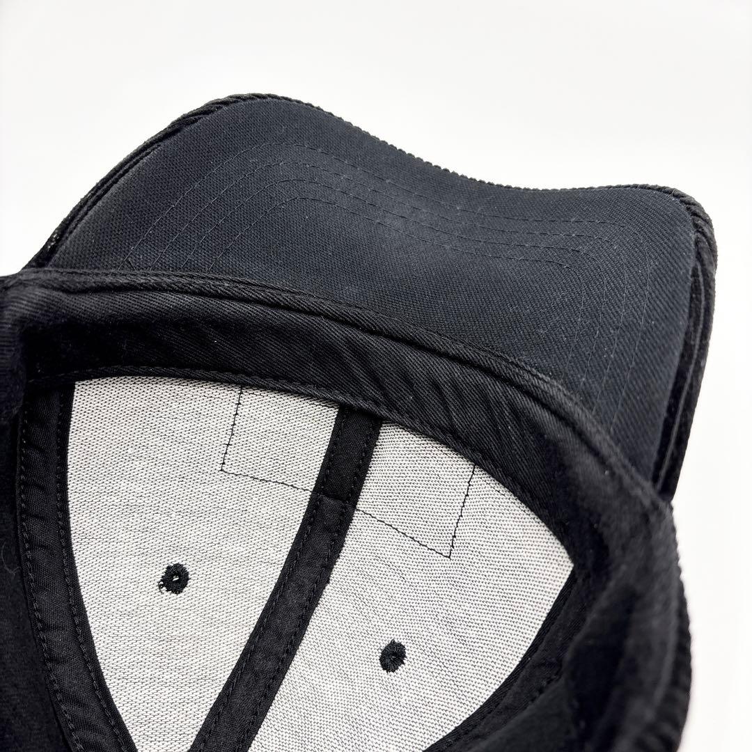 【廃盤品】極美品 フィルソン コーデュロイキャップ ブラック レザーストラップ