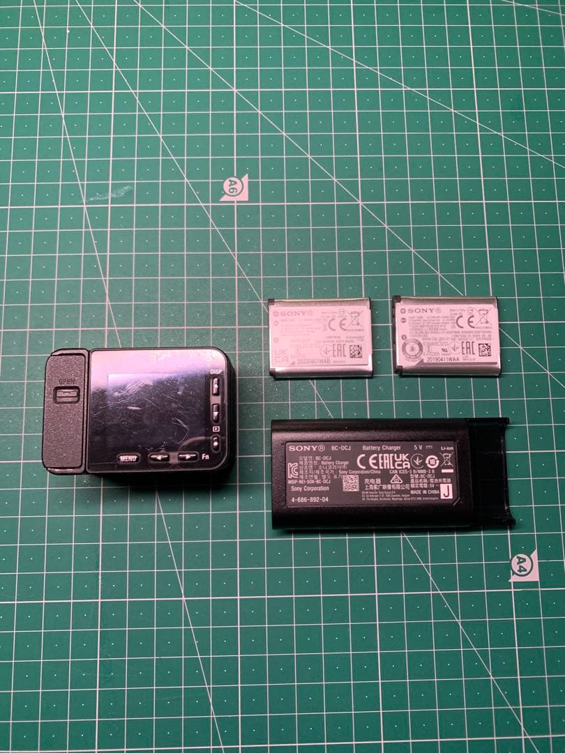 SONY cyber shot RX0m2 NP-BX1バッテリー2個付き