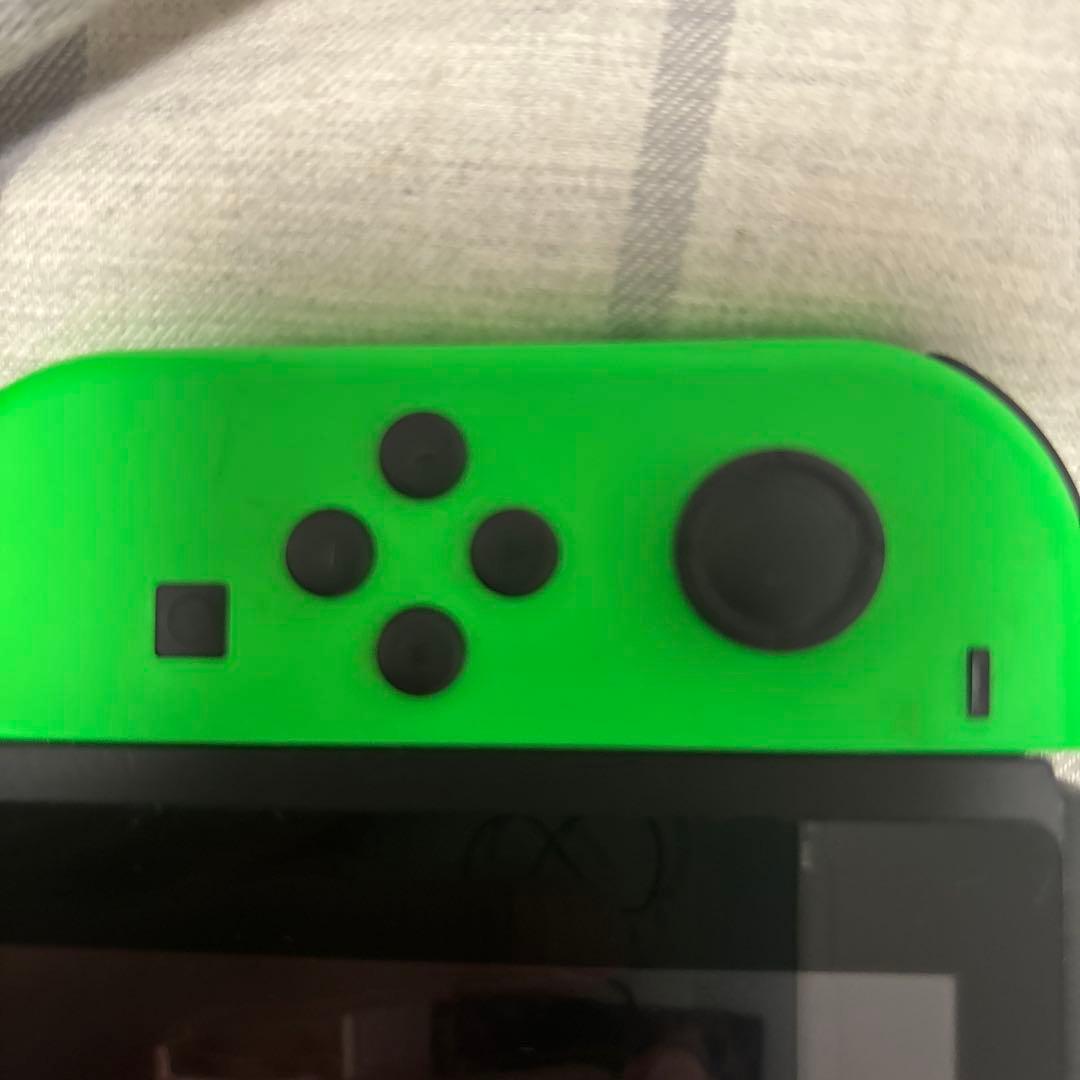 たかはしNintendo Switch 本体　美品　グリーンピンク