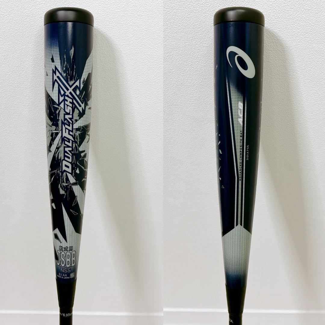 asics デュアルフラッシュ XX 軟式バット　一般　野球　ウレタンバット