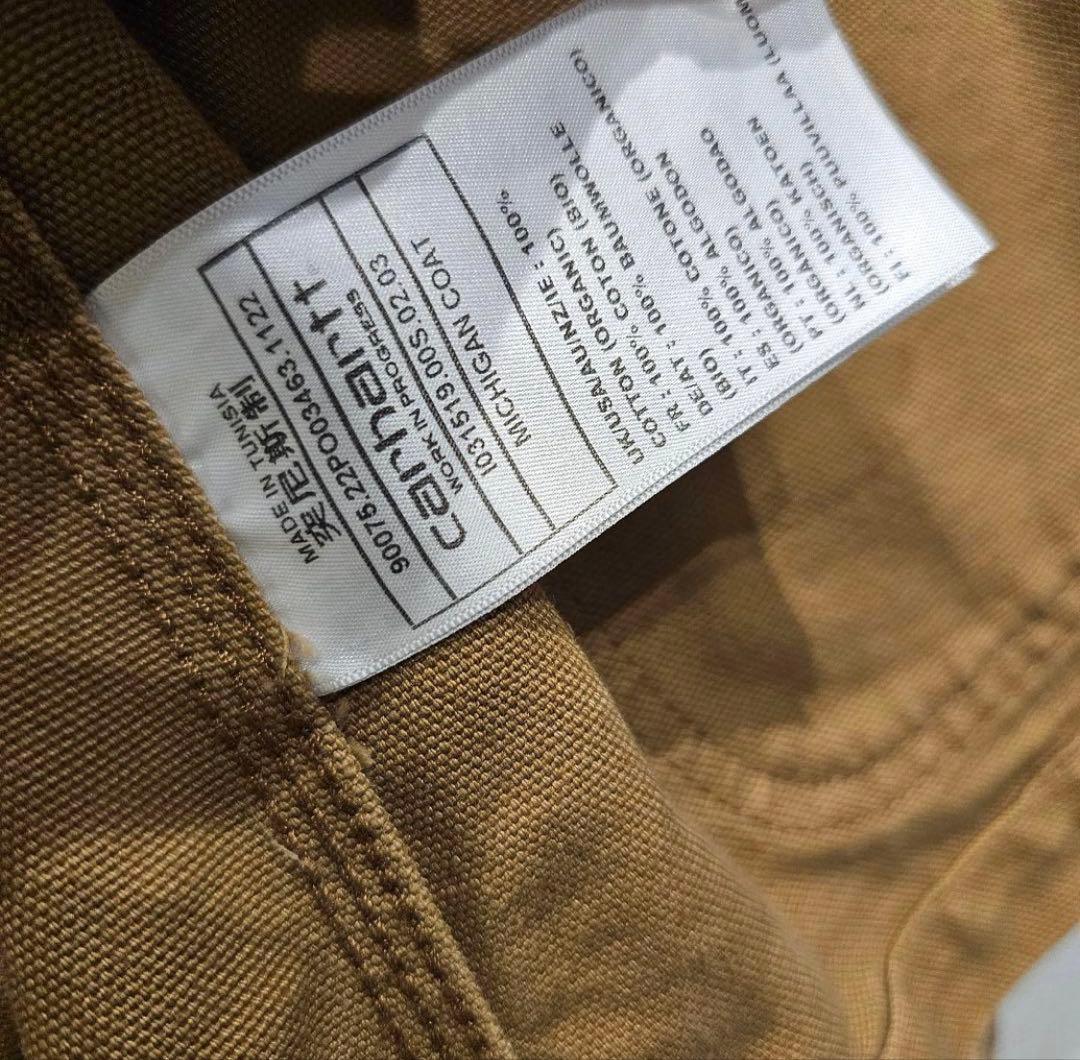 Carhartt WIP ミシガンチョアコートMサイズ　カバーオール　ブラウン