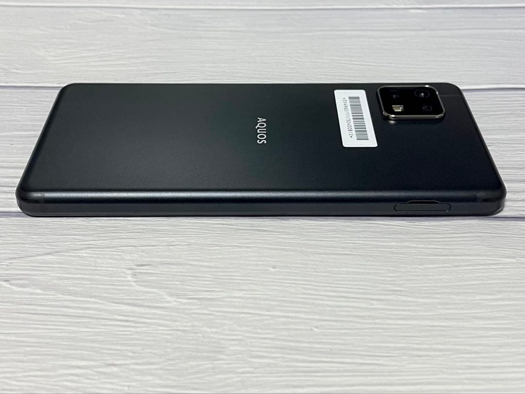 【ほぼ未使用】SHARP AQUOS sense4 basic 本体 ブラック