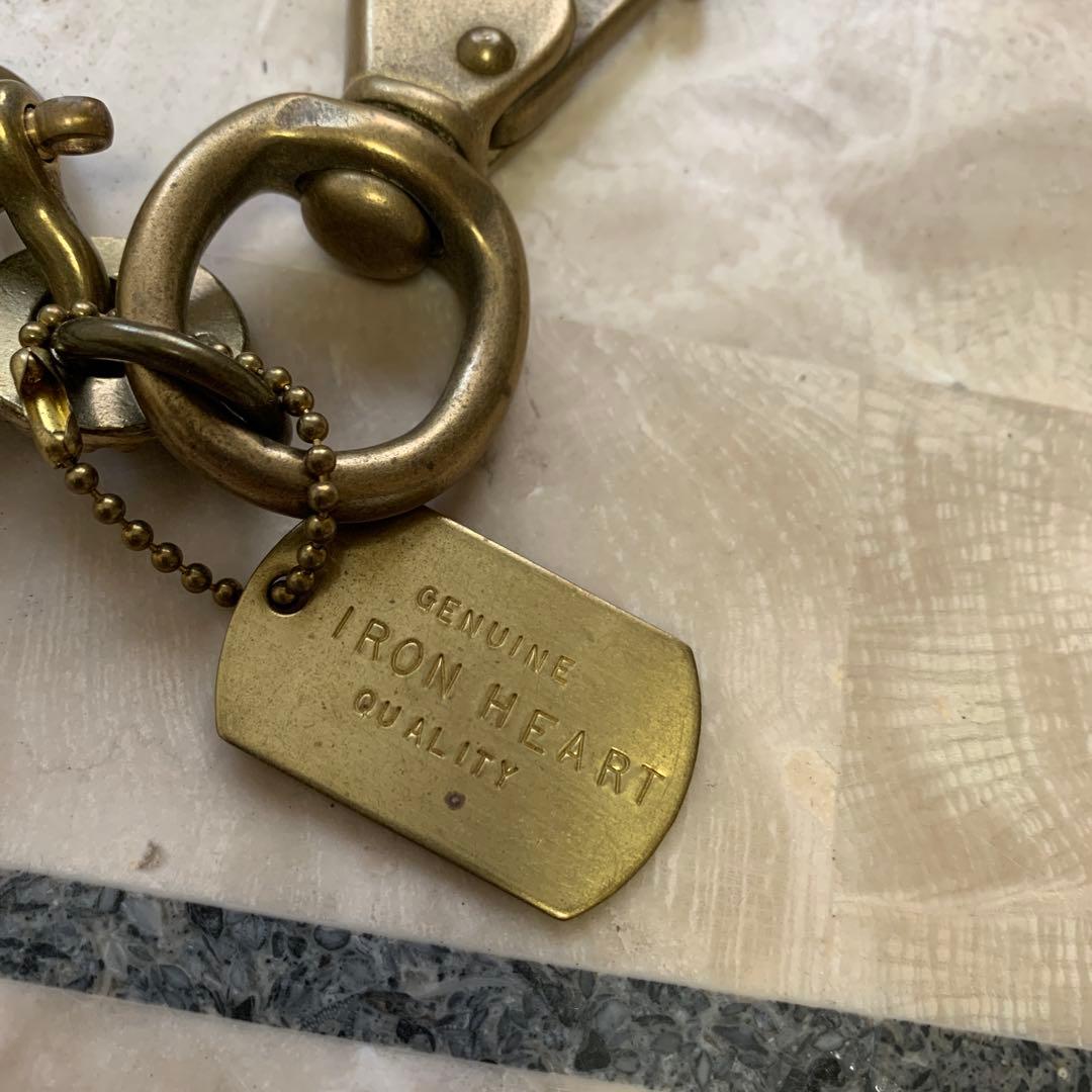 アイアン　ハート　キーリング(キーホルダー)