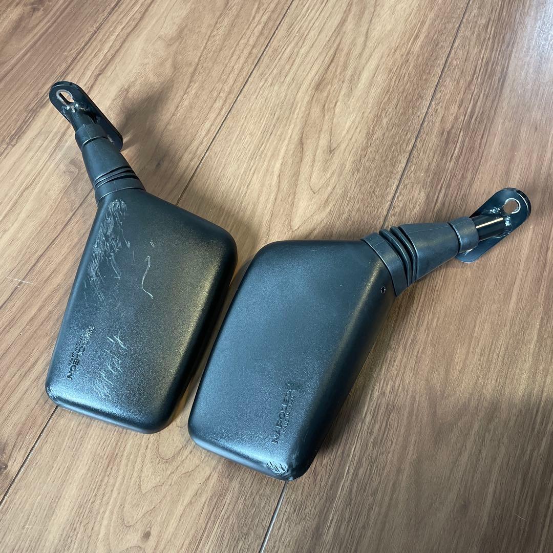 フュージョン　サワダサイクル　純正ショート風　ボディマウントミラー　左右セット