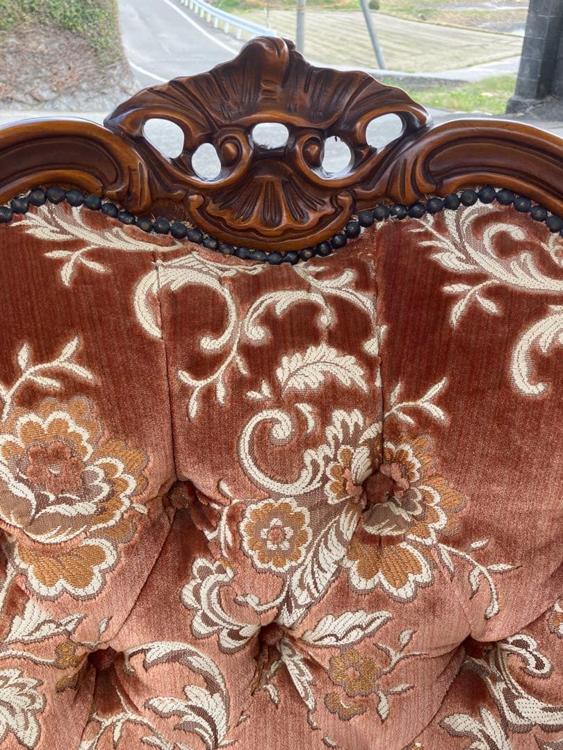 イタリア製 アンティーク アームチェア②