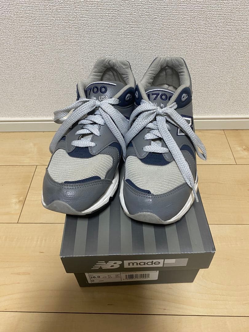 靴 New Balance m1700 gra us8 26cm