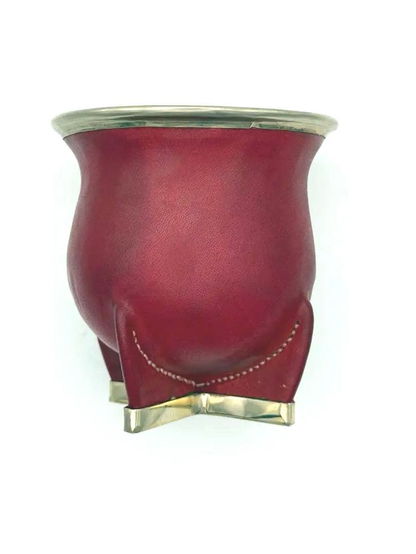 マテ壺　CAMIONERO PREMIUM RED