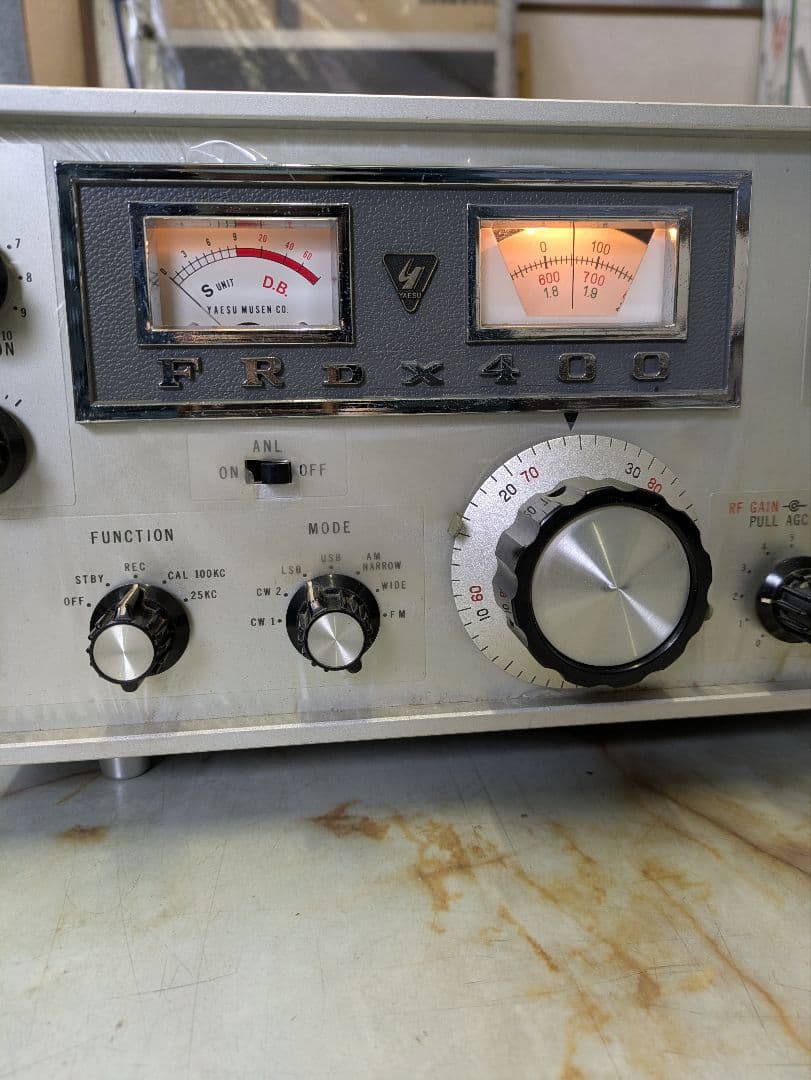 FRDX400 動作確認2024年12月