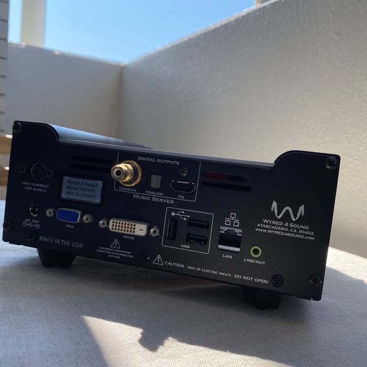 NAS / 1TBSSD 「Wyred 4 Sound MS-2+リニア電源」