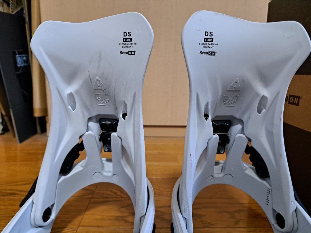 ひ*ん様 FLUX StepON ビンディング 白　ステップオン　MEN'S　M