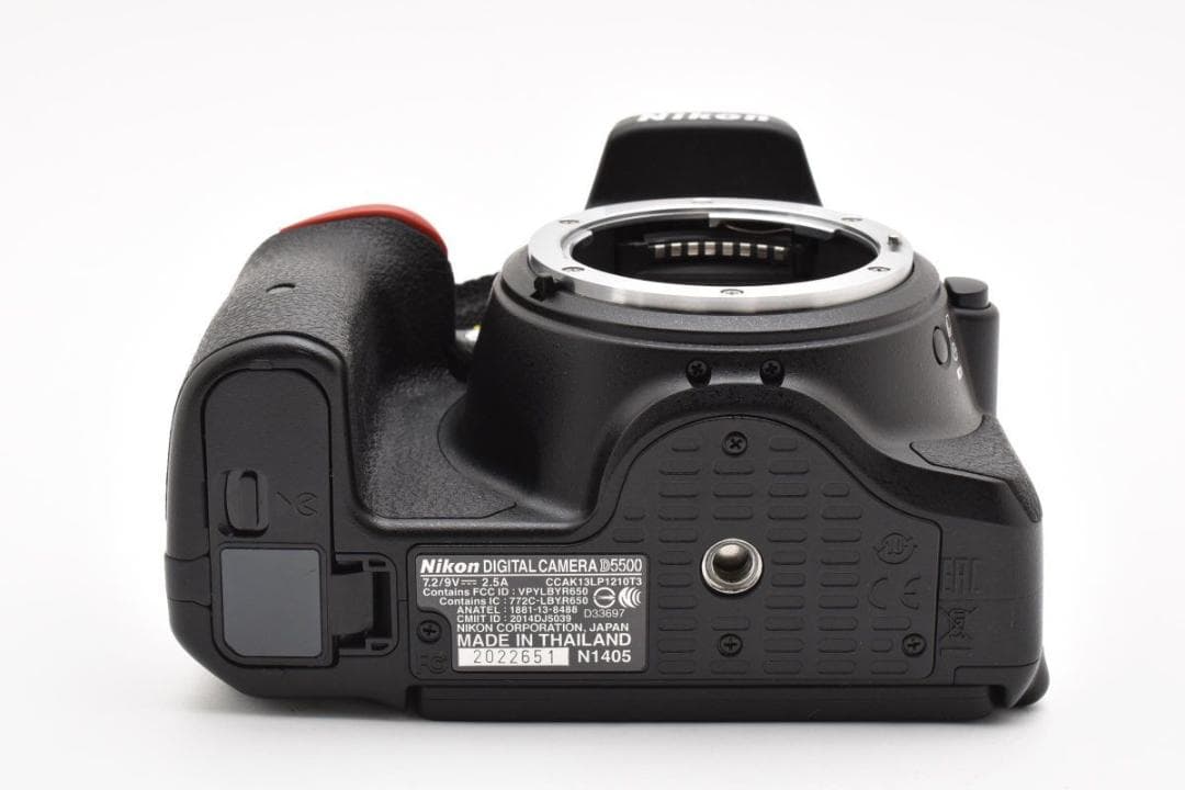 超美品 5029ショット　Nikon　D5500　ダブルレンズ 　Wi-Fi