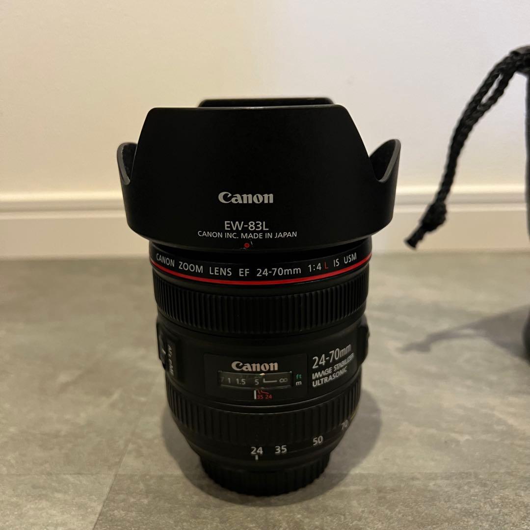 Canon キャノン　ズームレンズ EF24-70mm F4 L IS USM
