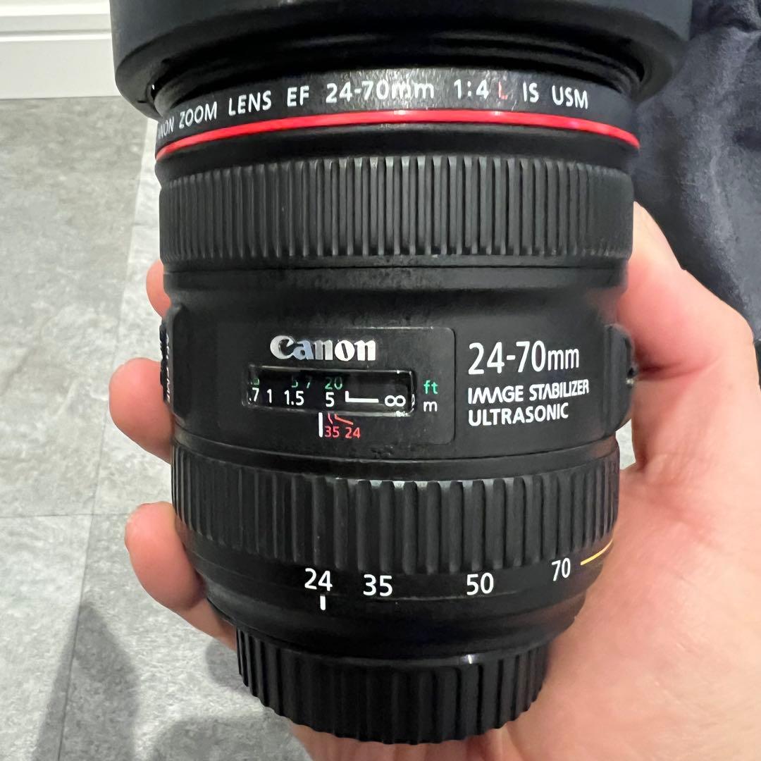Canon キャノン　ズームレンズ EF24-70mm F4 L IS USM
