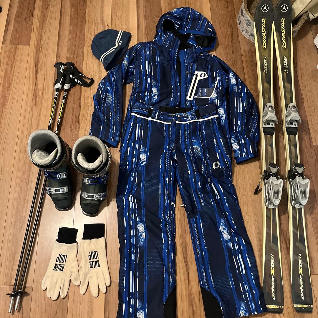 DYNASTARメンズスキーフルセット[送料無料.美品]