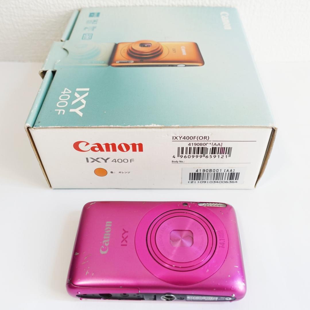 【動作未確認】Canon キャノン IXY400F ピンク
