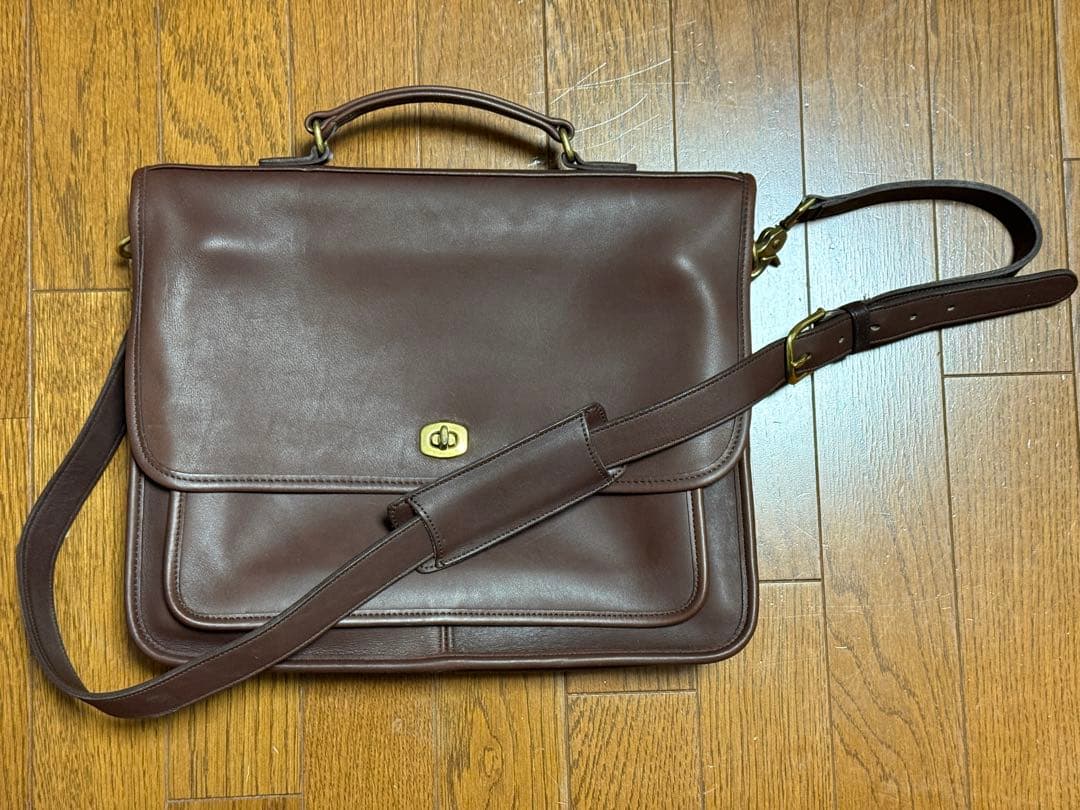 オールドコーチ　ブリーフケース　ビジネスバック　ダークブラウン　5181