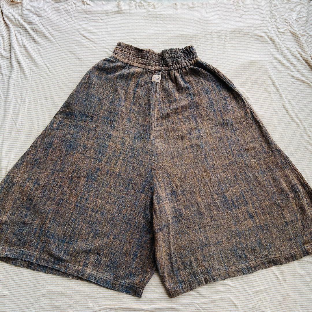 うさと usaato ピエロ パンツ 藍染 草木染 size4