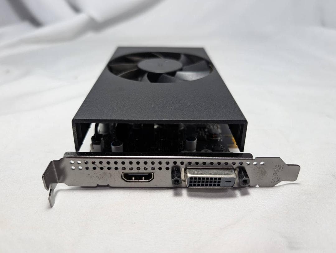 動作品 GTX1650 GDDR5 グラフィックボード 補助電源不要