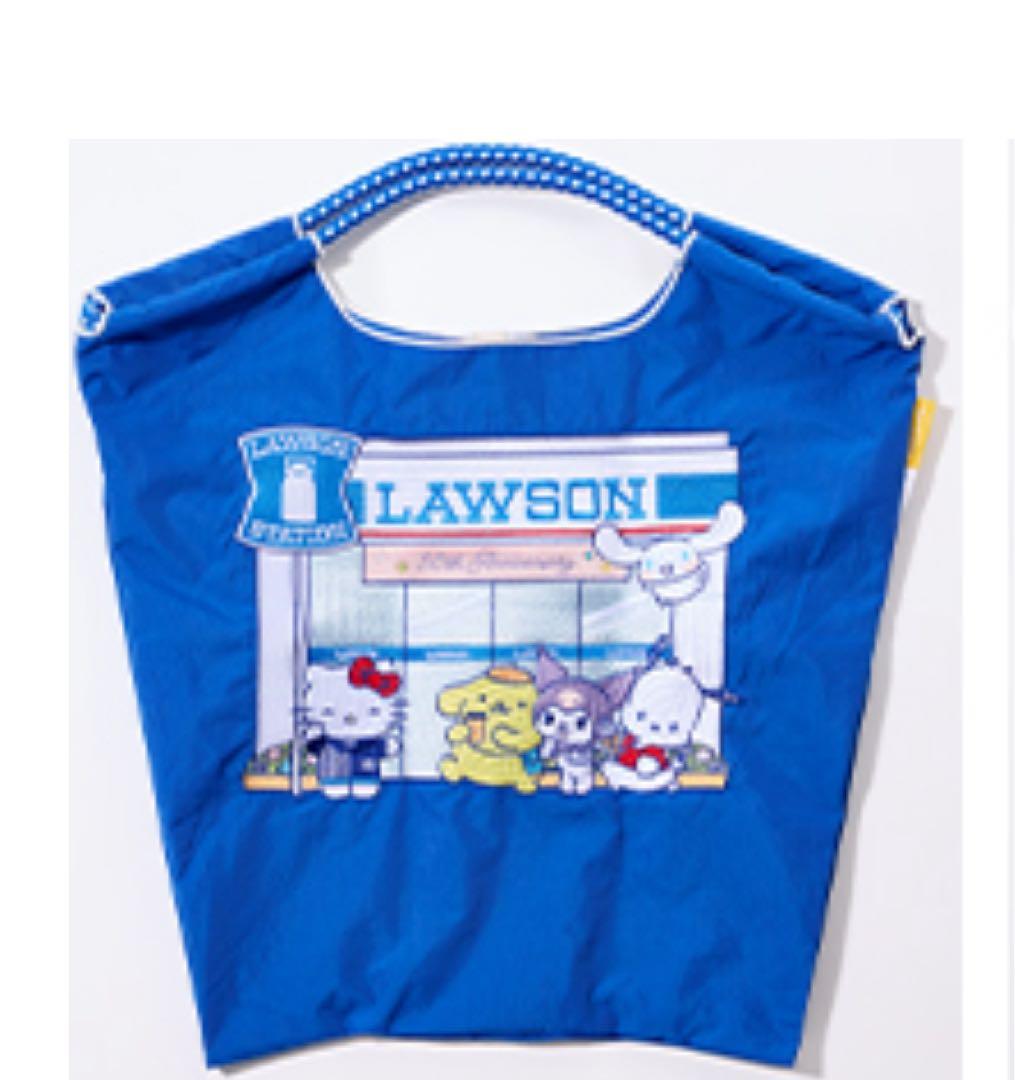 新品未使用☆ローソン☆サンリオキャラクターズ☆ボールアンドチェーン☆エコバッグ