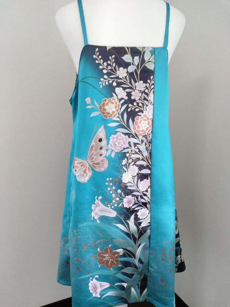 みさき様 キャミワンピース2枚 着物リメイク