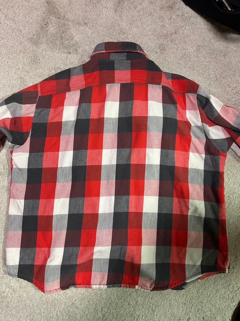 【良サイズ】80s FIVE BROTHER Flannel Shirt
