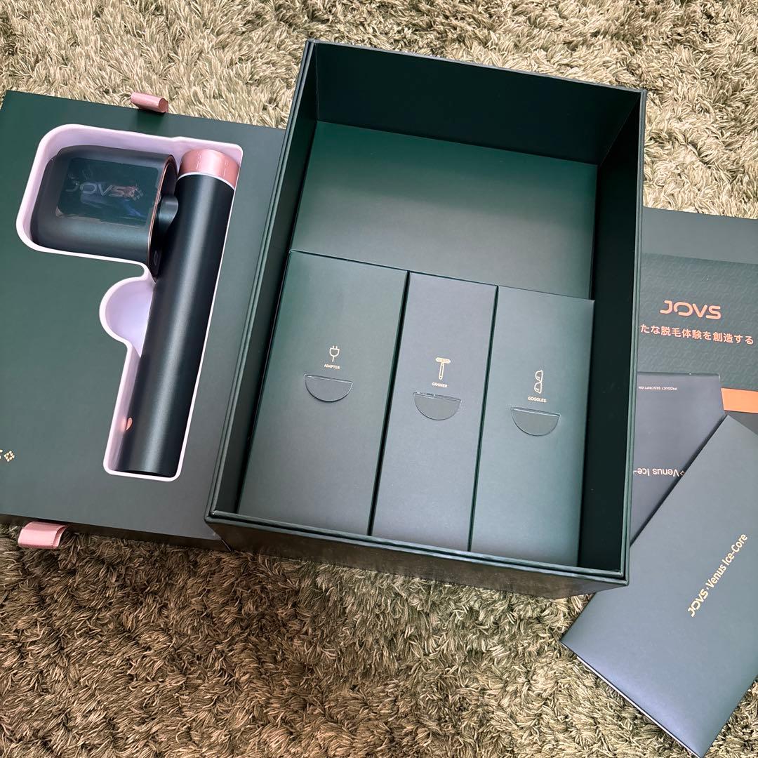 【２月まで】 JOVS 脱毛器 光美容器 家庭用 だつもうき メンズ レディース