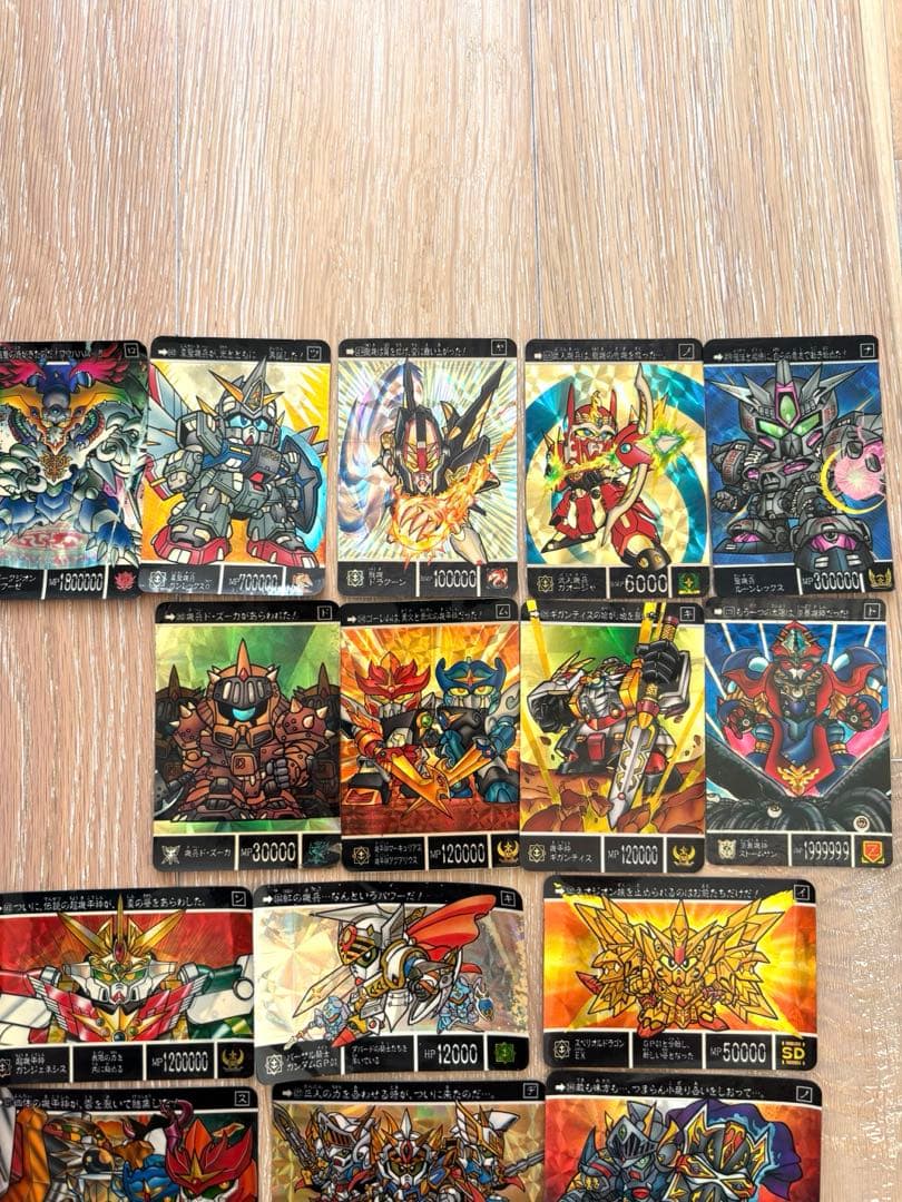 SDガンダム 外伝　カードダス　キラカード　まとめ売り