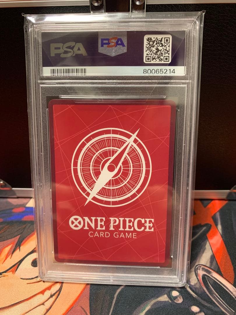 PSA10 ワンピースカード ネフェルタリ・ビビ リーダーパラレル