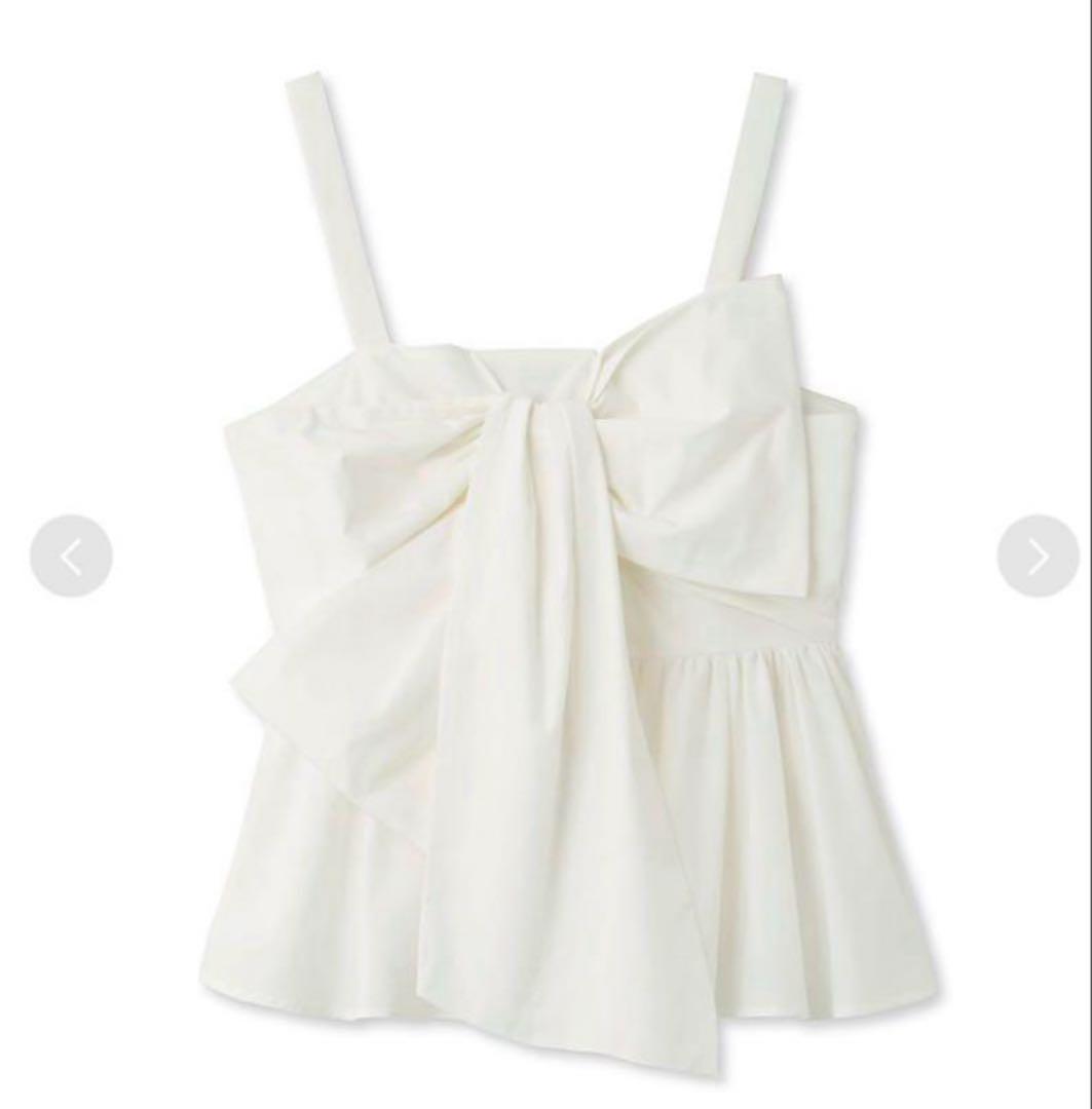 FRAYI.Dフレイアイディー ペプラムリボントップス