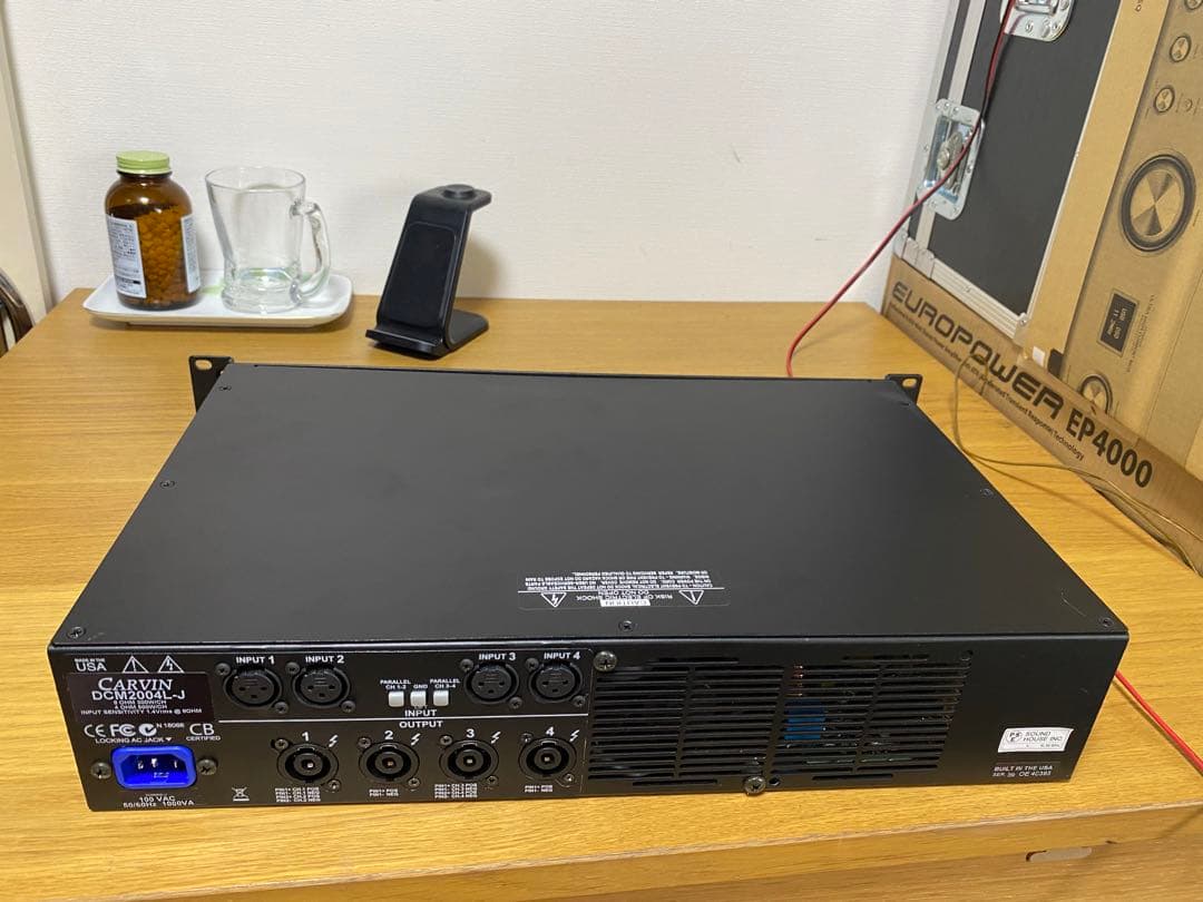 CARVIN DCM2004L- 4chパワーアンプ カーヴィン
