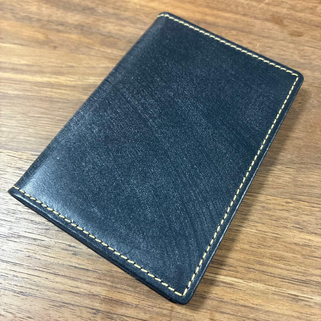 WhitehouseCox ホワイトハウスコックス名刺入れ　ネイビー