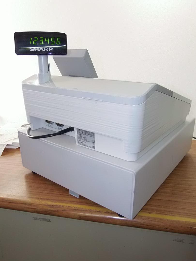 使いやすい225設定無料XE-A407W20部門シャープ　インボイスレジスター