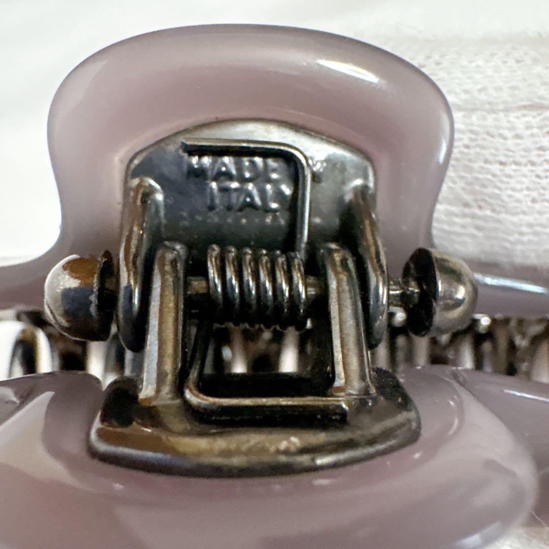 【限定色】ACCA アッカ ニューコラーナ ビジュー グレー ヘアクリップ