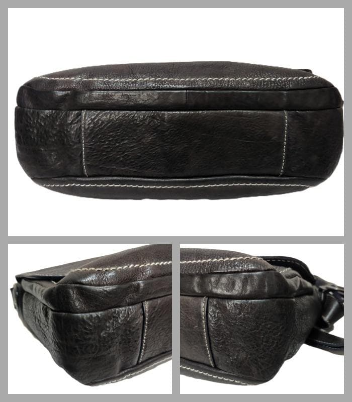 土屋鞄 ショルダー メッセンジャー バッグ トーンオイルヌメ 斜め掛け レザー