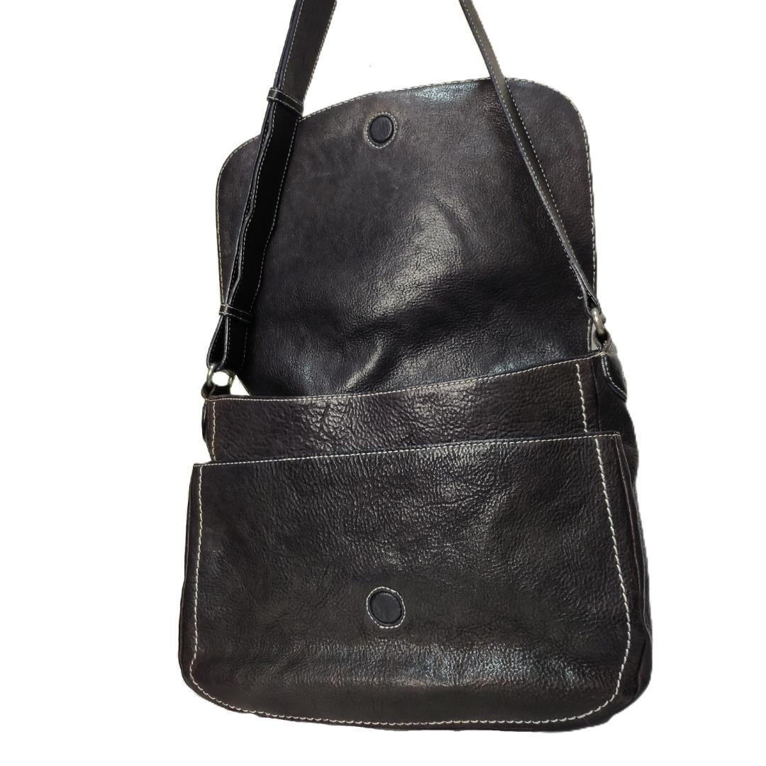 土屋鞄 ショルダー メッセンジャー バッグ トーンオイルヌメ 斜め掛け レザー