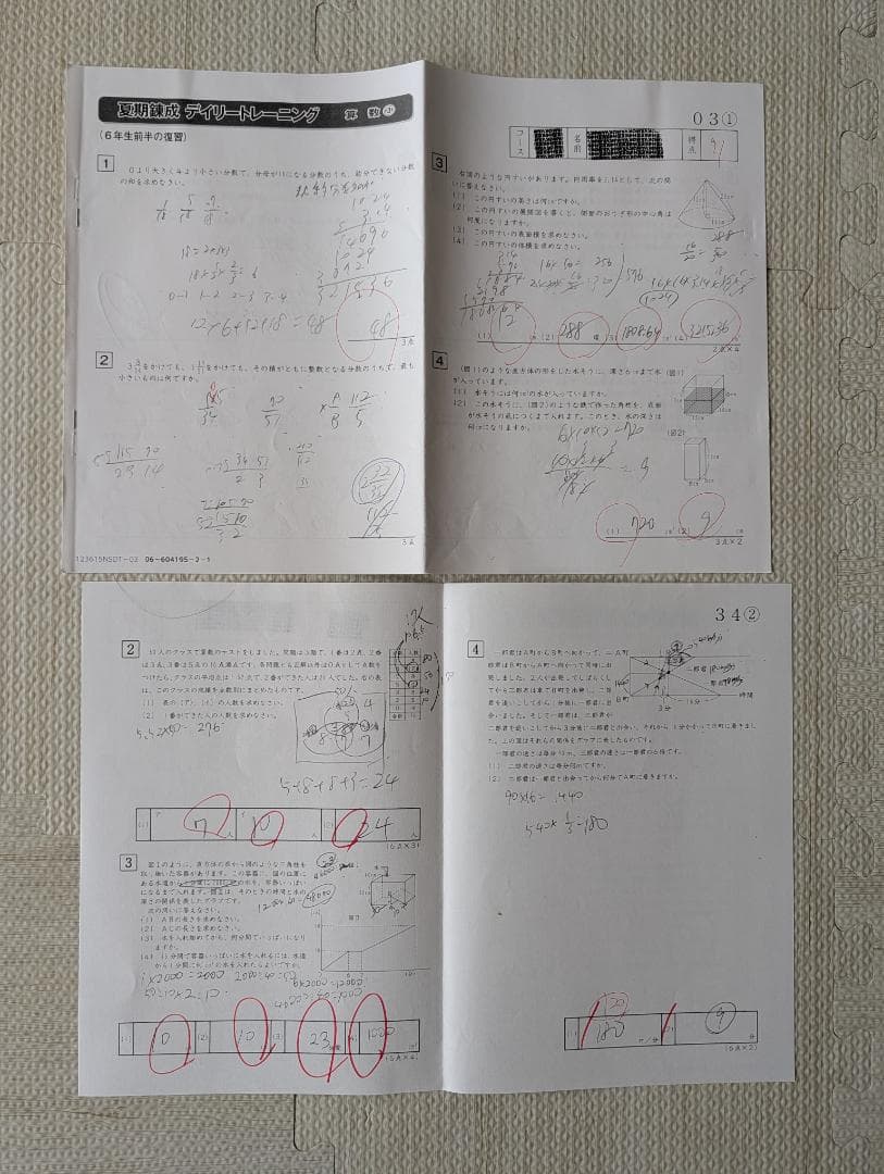 【SAPIX】サピックス 6年 算数テキストセット 小6