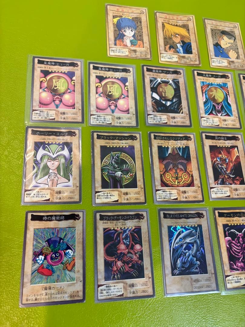 バンダイ版 遊戯王青眼の白龍Blue Eyes White Dragon含41枚