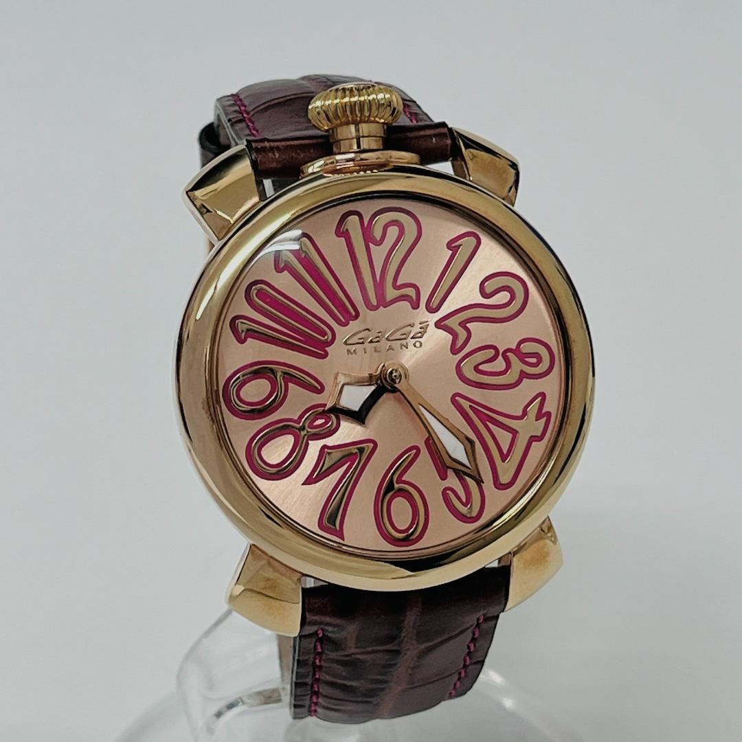 【稼働品】ガガミラノ マヌアーレ40 5021 クオーツ