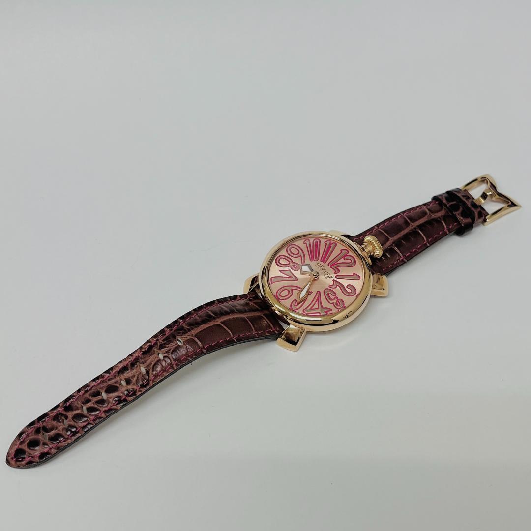 【稼働品】ガガミラノ マヌアーレ40 5021 クオーツ