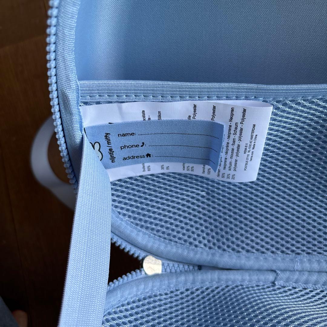 ミッフィー型リュック ホワイト/ブルー(子供用)