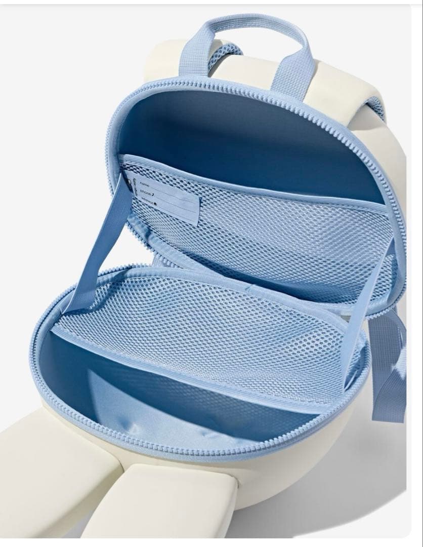 ミッフィー型リュック ホワイト/ブルー(子供用)